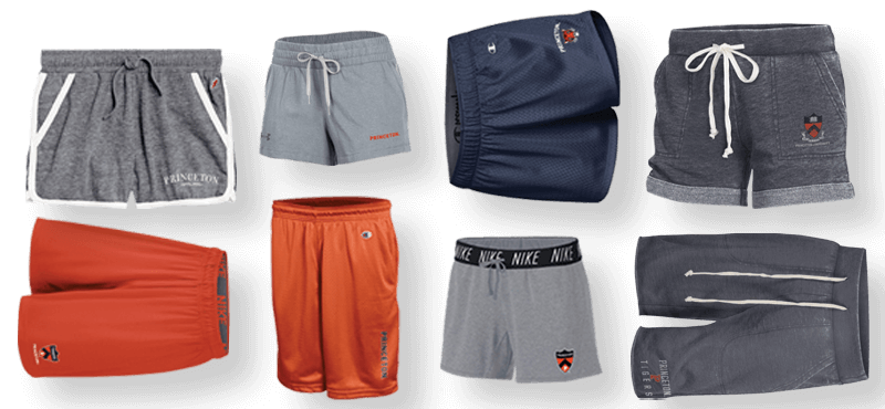 Collection of Princeton shorts